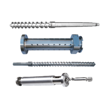 Chrome Plated Bimetalic Silicone Screw Barrel ለ Extrusion